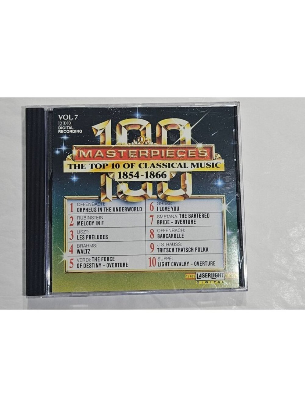 Masterpieces Vol 7 Top 10 Of Classical Music 1854 - 1866 CD